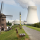 La central nuclear de Doel, cerca de Amberes. Foto: Rob van Esch / Shutterstock.
